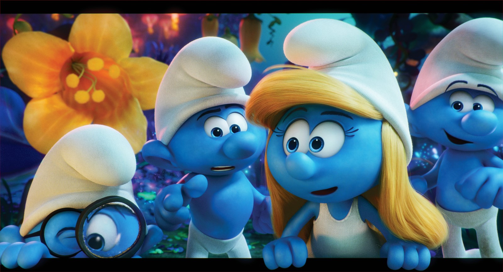 Combien Y A T Il De Schtroumpfs Cinéma : Les Schtroumpfs et le village perdu de Kelly Asbury (bande