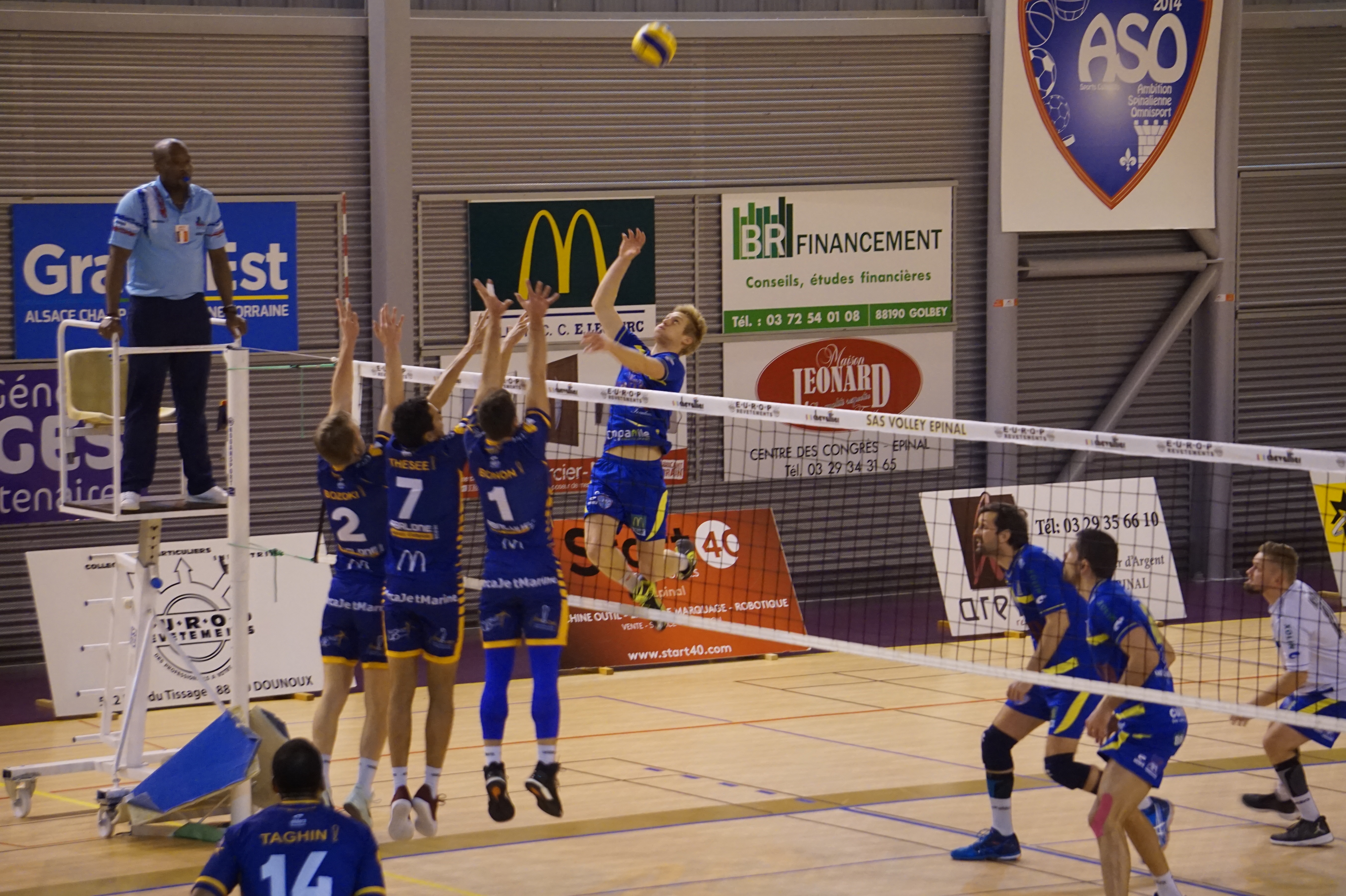 Le SAS Volley s'offre le leader invaincu SaintJeand'Illac