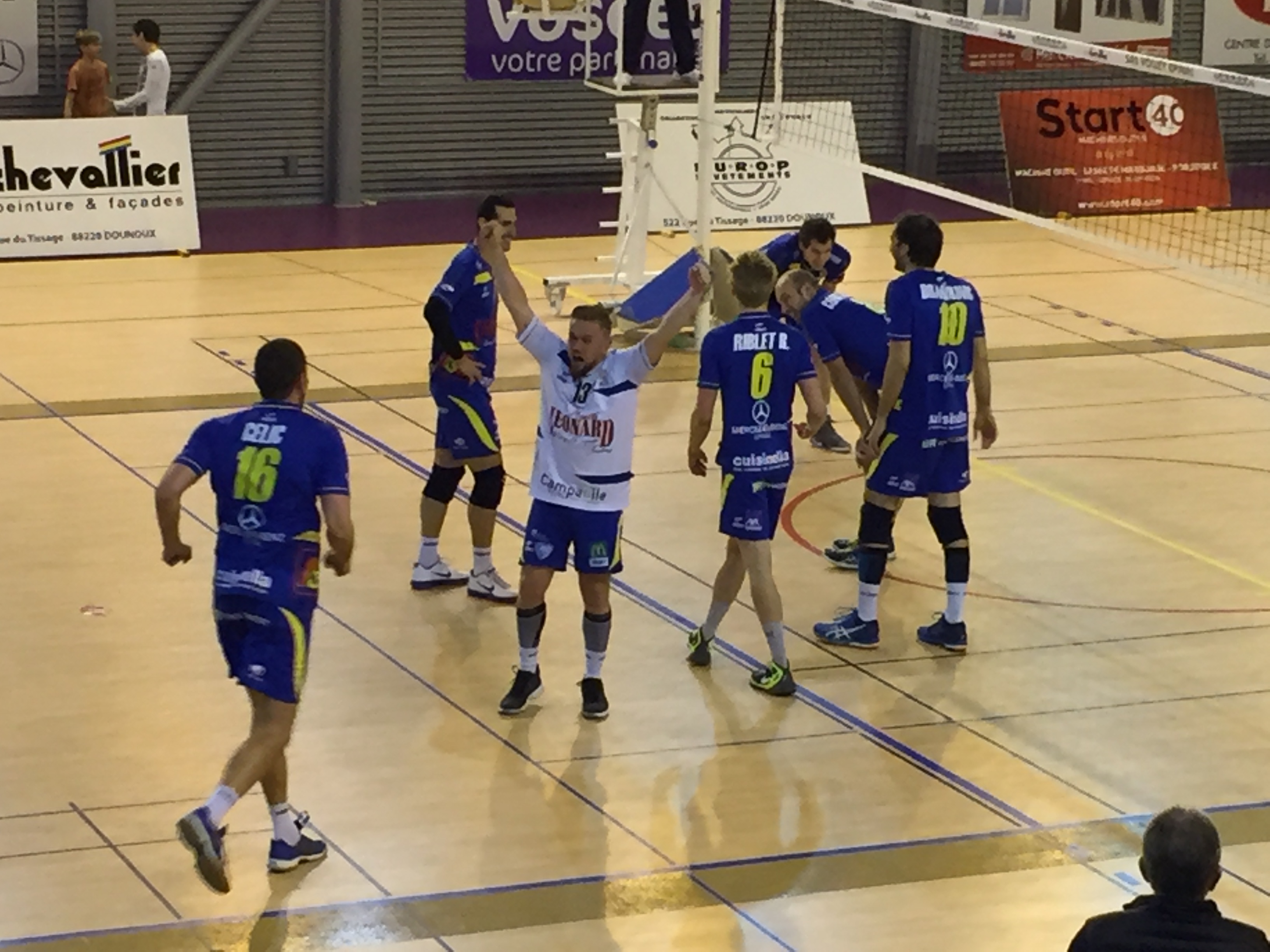Le SAS Volley s'offre le leader invaincu SaintJeand'Illac