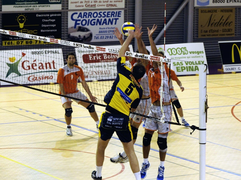 Le SAS Volley passe à côté de son match à Lyon 100 Vosges
