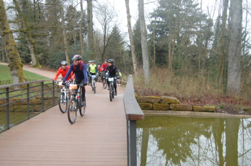 Une épreuve VTT pour les plus téméraires.