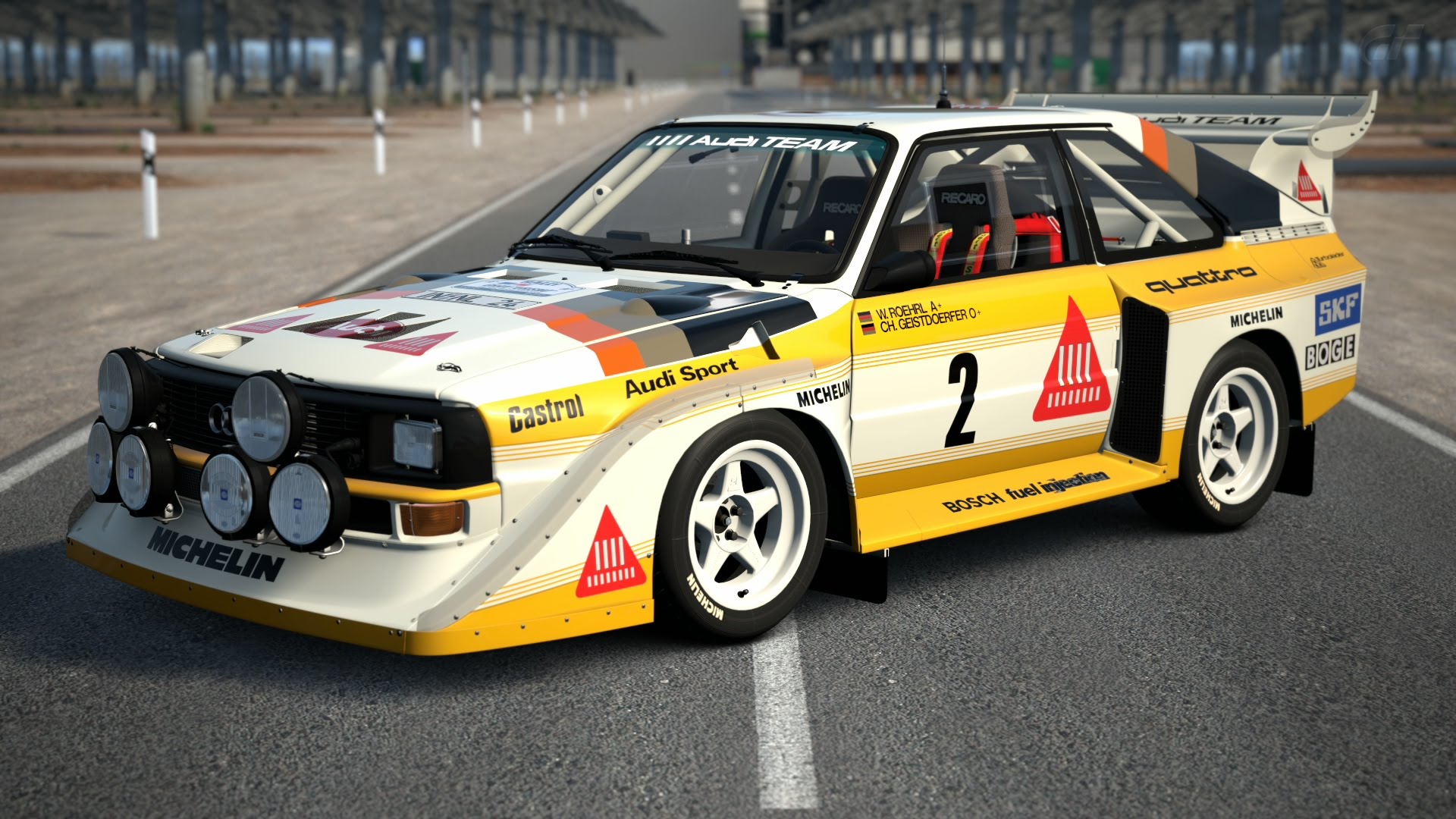 Первое ралли. Audi Sport quattro s1 1986. Audi quattro Sport s1. Audi quattro s1 Rally Group b. Ауди кватро ралли.