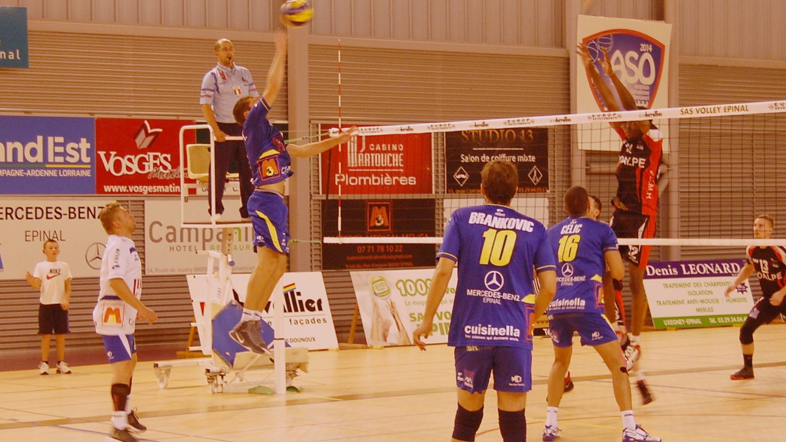 Le SAS Volley sans soucis contre Beauvais 100 Vosges
