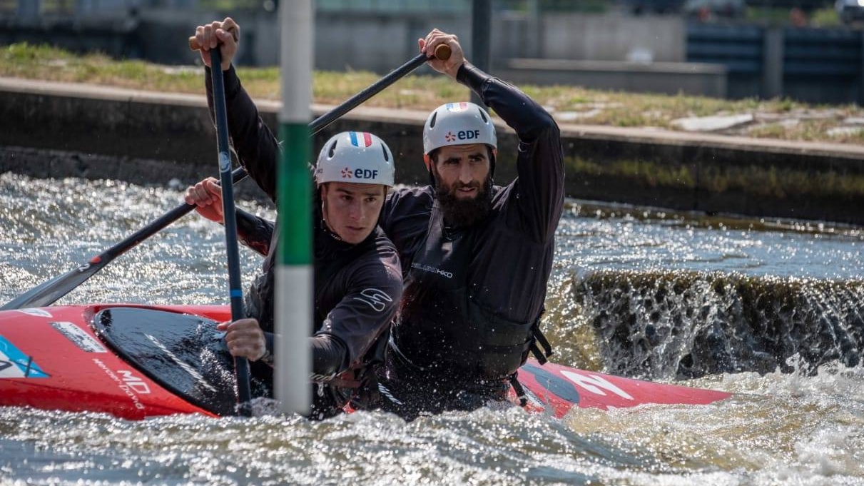 Canoëkayak Championnat d'Europe Les Vosgiens KlaussPéché au pied