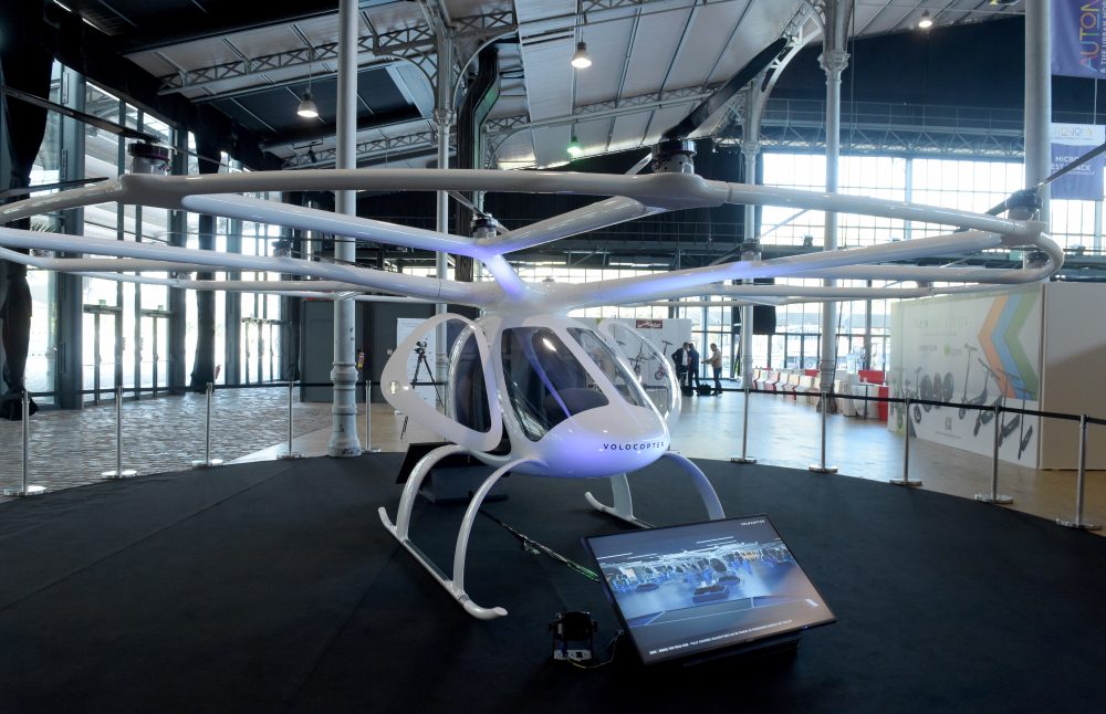Les taxis volants testés à Singapour.