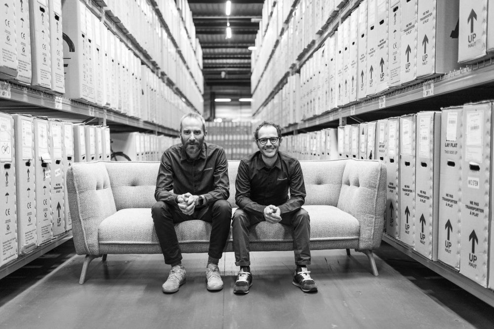 Emmanuel Antonot et Grégory Sand, fondateurs de Moustache Bikes.