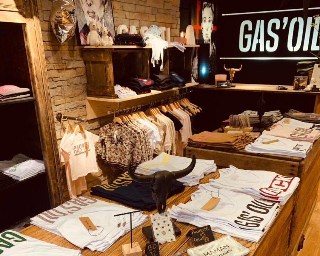 La boutique Gaz'Oil à découvrir sous les Arcades de Remiremont.