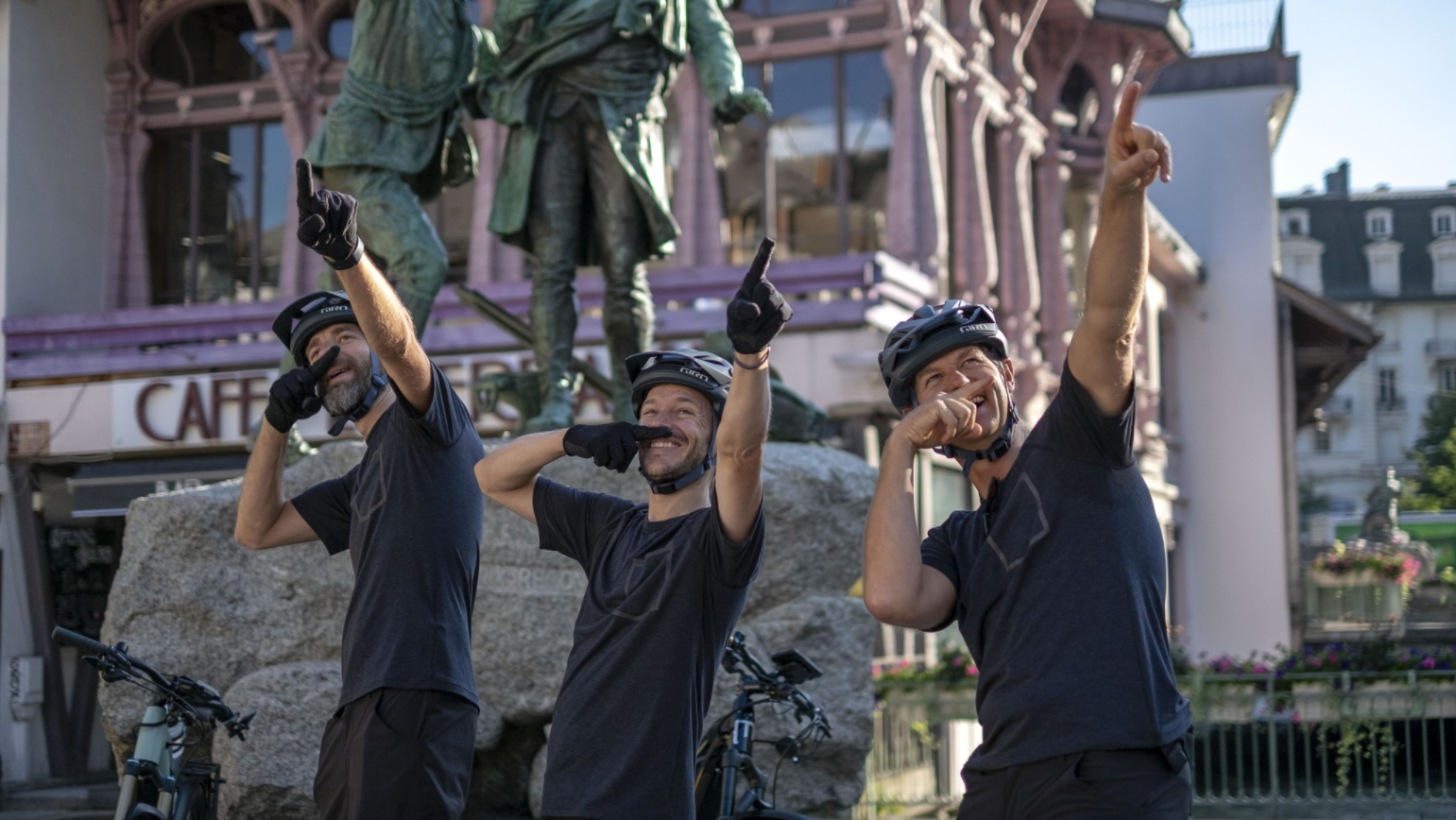 Emmanuel Antonot, Edgar Grospiron et Greg Sand présentent leur film