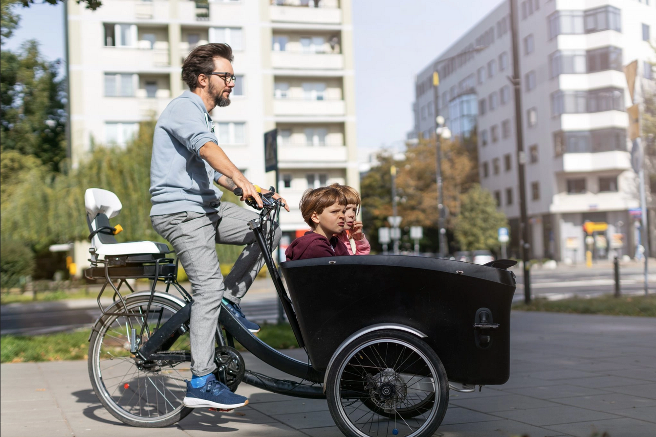 Moby favorise l'écomobilité pour le transport des enfants à l'école.