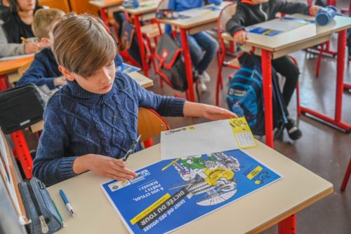 Tour de France : La dictée fait étape au collège de Cornimont