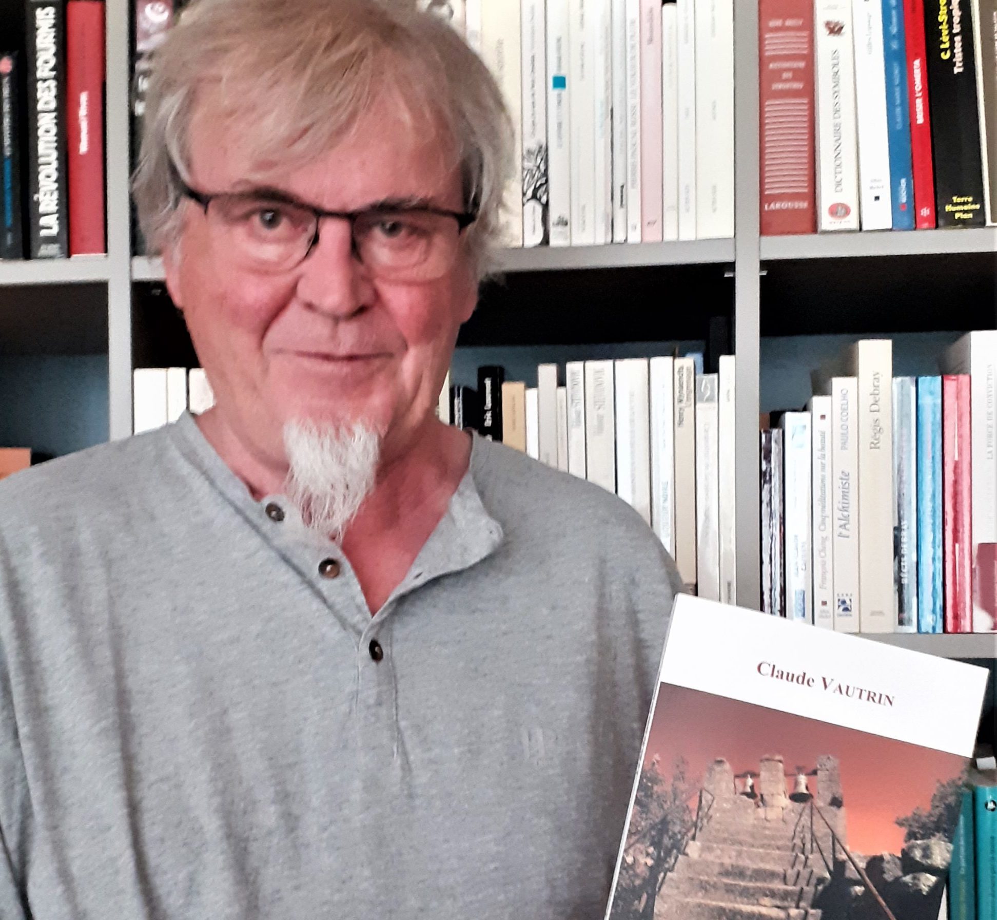 Claude Vautrin présente son nouveau recueil de nouvelles.