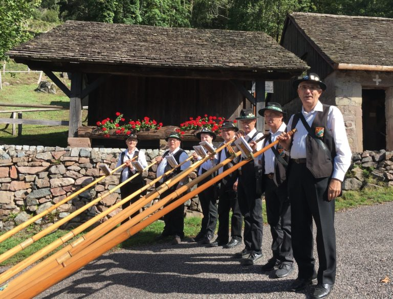 Un concert du Cors des Alpes à découvrir à Ventron.