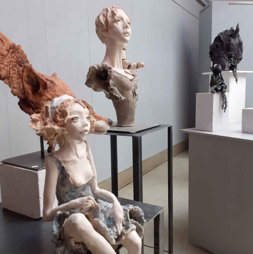 L'expo céramique et photo de Martine Cassar à découvrir à la MCL de Gérardmer.