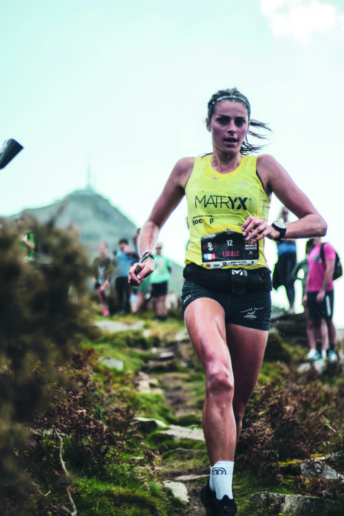 Trail : Lucille Germain a posé sa carabine pour viser les sommets