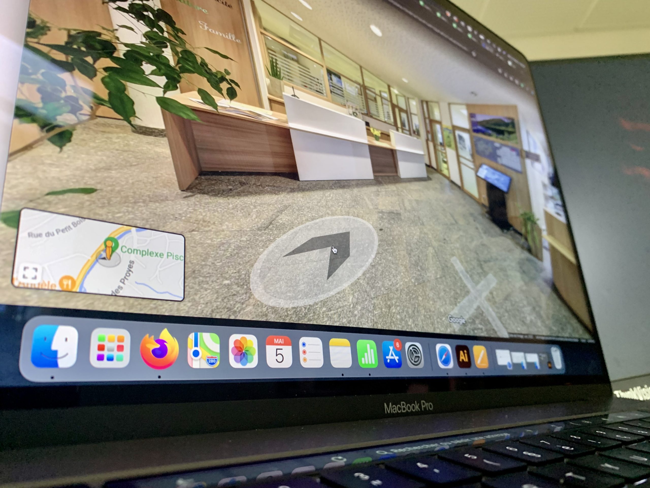 Désormais, on peut visiter l'Office de Tourisme de La Bresse, en 360° sur Google Map.
