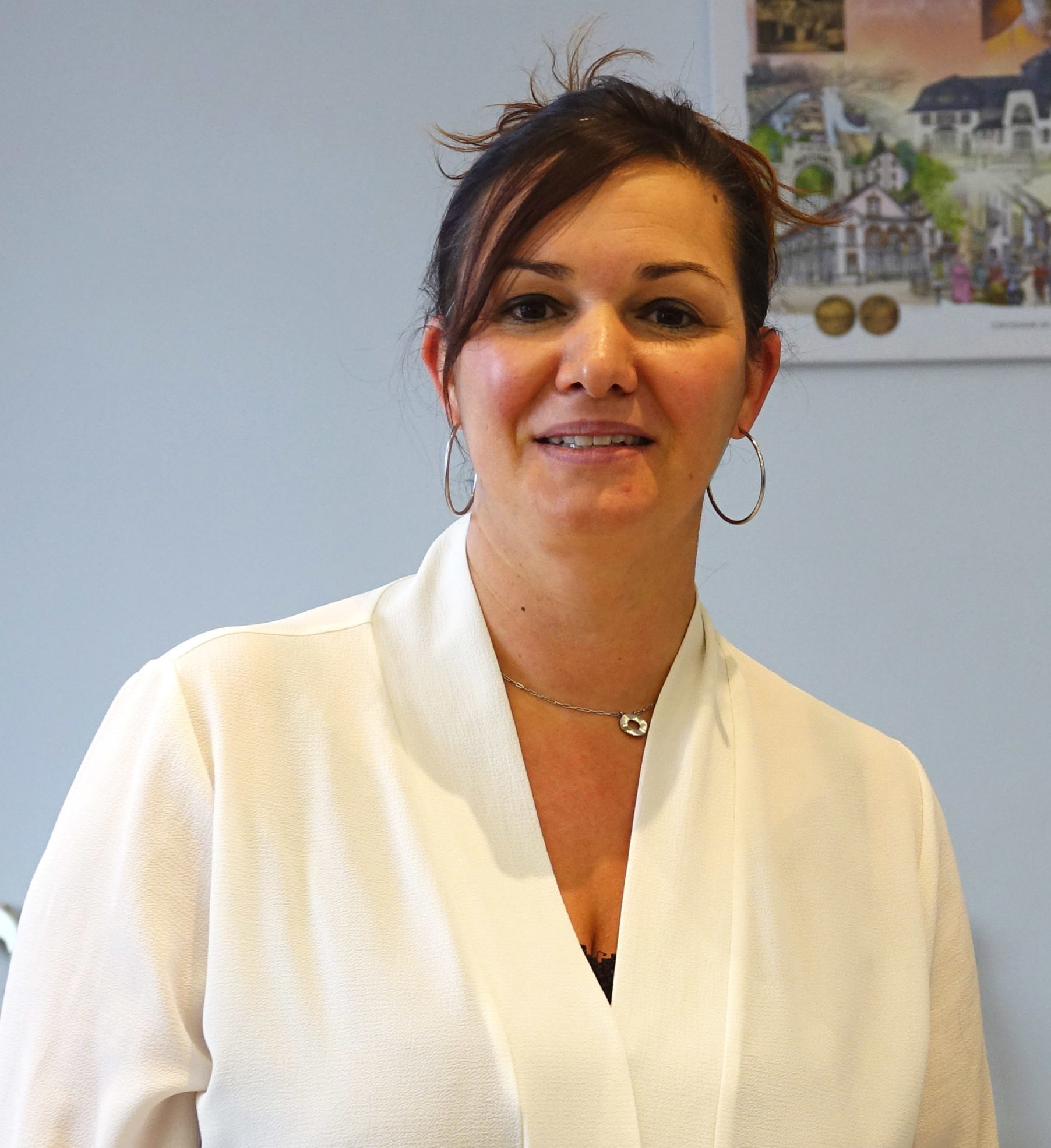 Dominique Marquaire, adjointe en charge de l'Insertion et du Handicap à la ville de Thaon-les-Vosges.