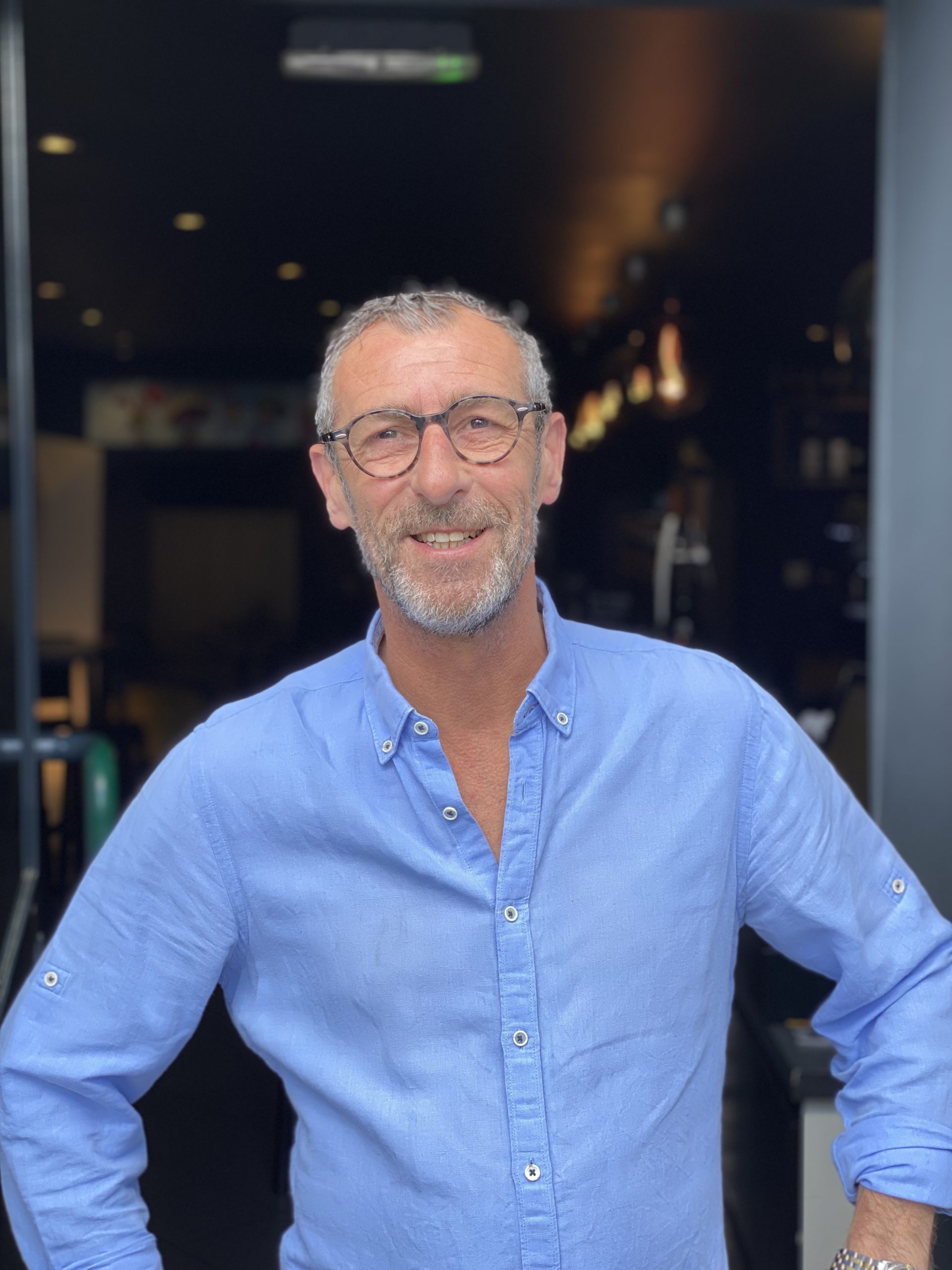 Yannick Wagon, le directeur de la brasserie The Place to Be, de la place des Vosges à Épinal.