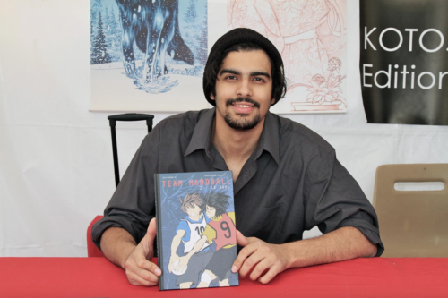 La Lune en Parachute propose son atelier manga à Épinal avec Abdesselam Boutadjine