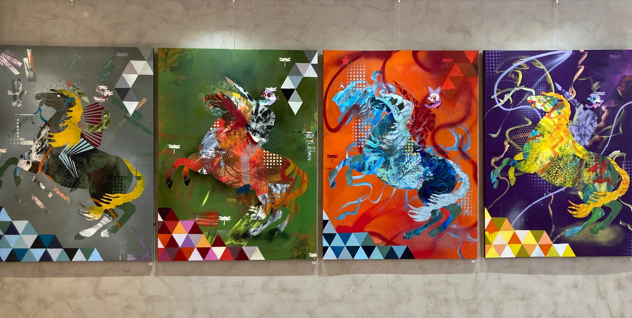 L'exposition de Sébastien Montag est visible au Conseil Départemental des Vosges.