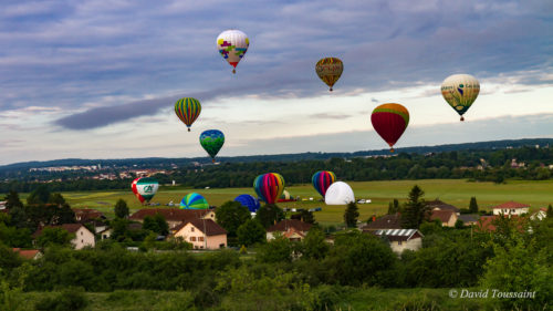 Les Montgolfiades s'offrent un 26e envol de l'aérodrome de Dogneville