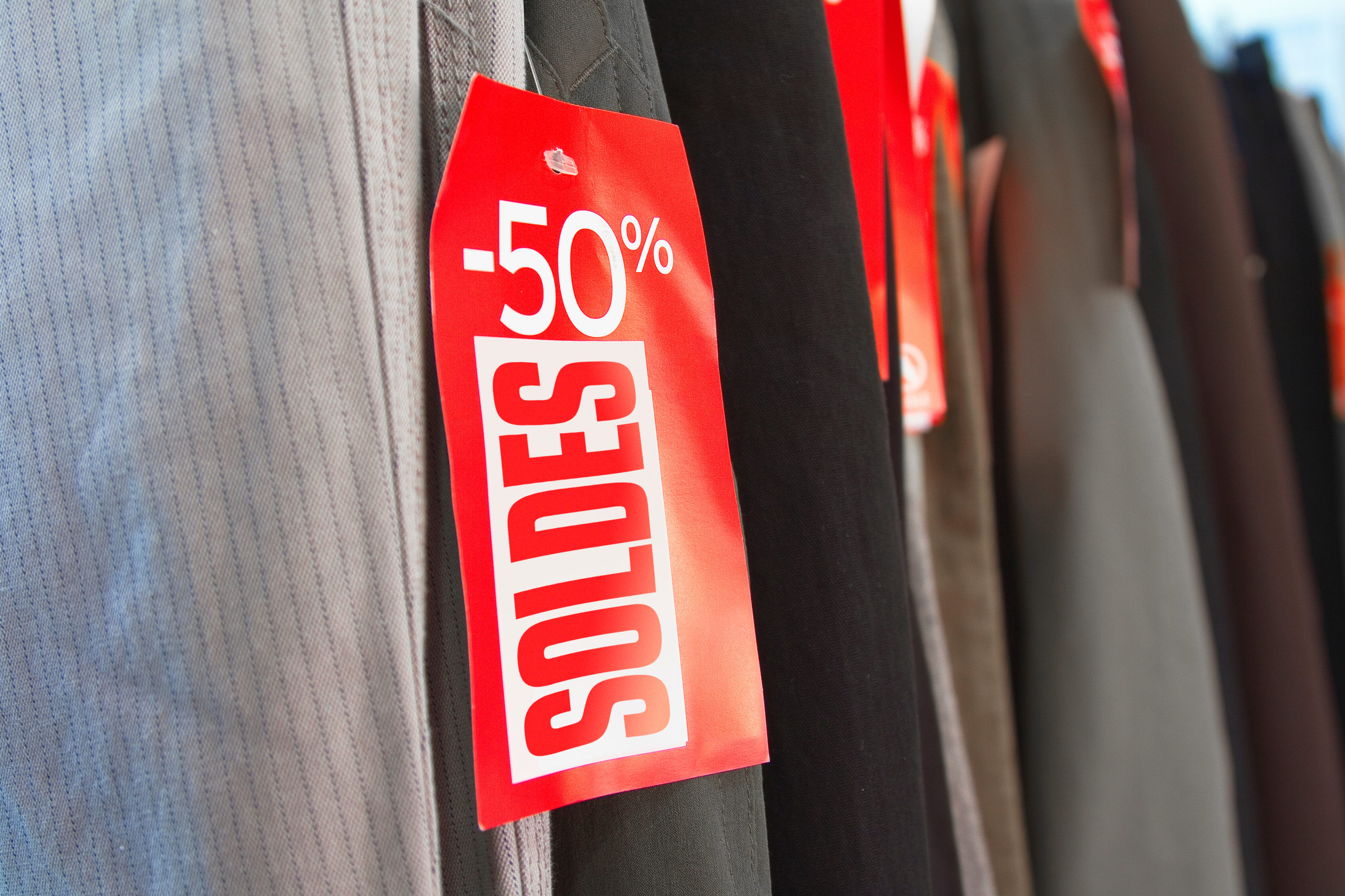 Les soldes d'été se déroulent du mercredi 22 juin au mardi 19 juillet.