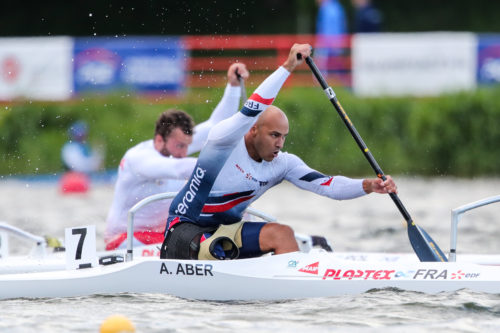 Paracanoë : le Spinalien Abel Aber est champion de France 2022 !