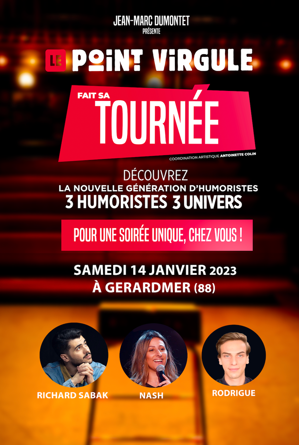 Spectacle Point Le Point Virgule 2025: Spectacle Point Virgule 2025 – JMOH