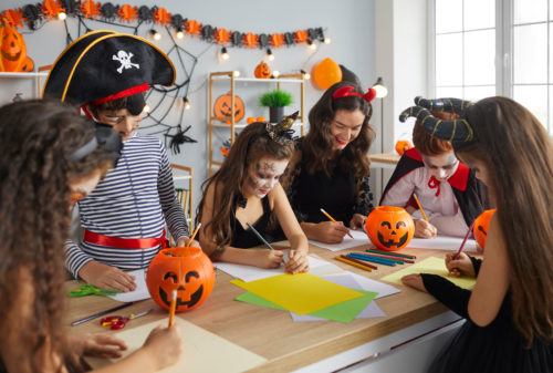 Halloween "sang" déchet" : Évodia sensibilise les plus jeunes sur la consommation responsable à l'AFPA de Golbey