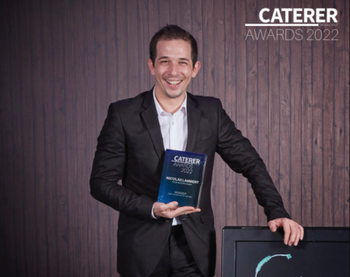 Caterer Awards : le Spinalien Nicolas Lambert élu chef de l'année 2022 !