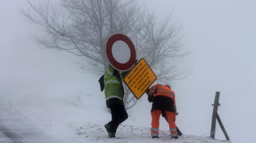 Fermeture hivernale pour la route des Crêtes le 28 novembre