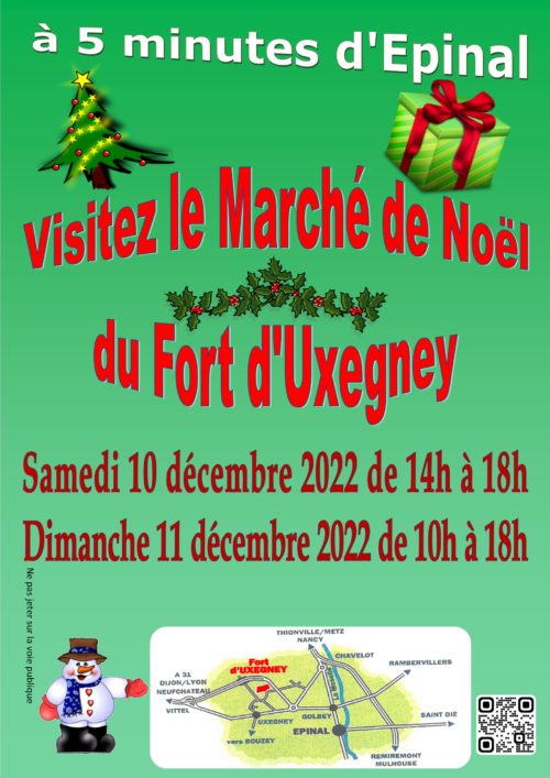 Marché de Noël du Fort d’Uxegney 2022