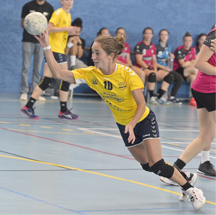 Handball : Julia Mengin "De plus en plus de gens reviennent nous voir"