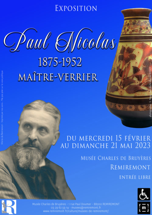 Exposition “Paul Nicolas (1875-1952), Maître-verrier”