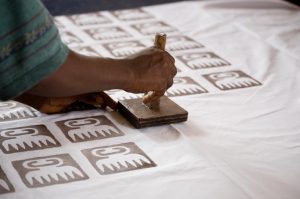 Atelier de gravure et d'impression textile à Saint-Dié-des-Vosges