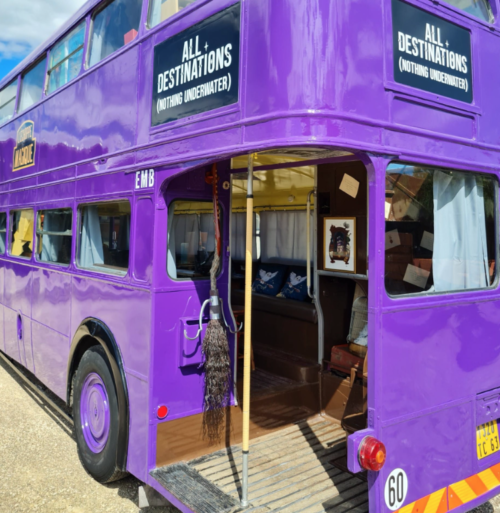 Harry Potter : le "magicobus" fait halte à Raon-l'Étape puis à Saint-Dié-des-Vosges