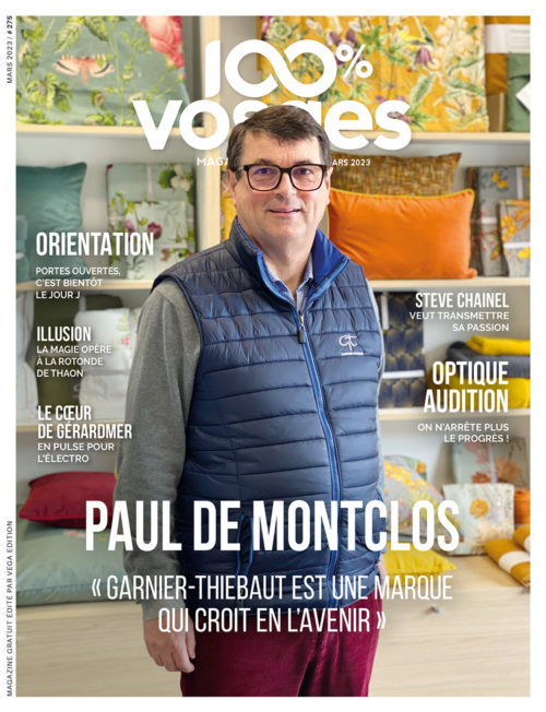 Magazine 100% Vosges : le numéro de mars 2023 à retrouver dès mardi 28 février