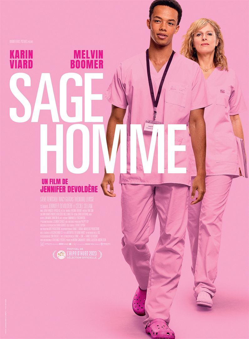 Affiche du film Sage-Homme, sortie dans les salles de 15 mars 2023.