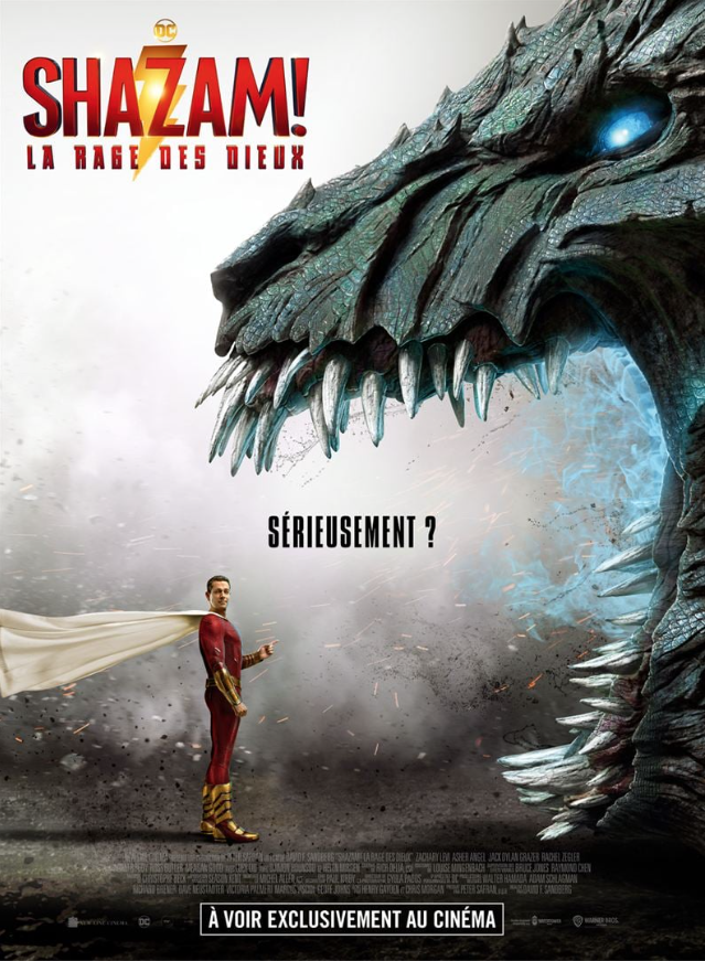 Affiche du film Shazam 2 La rage des dieux.