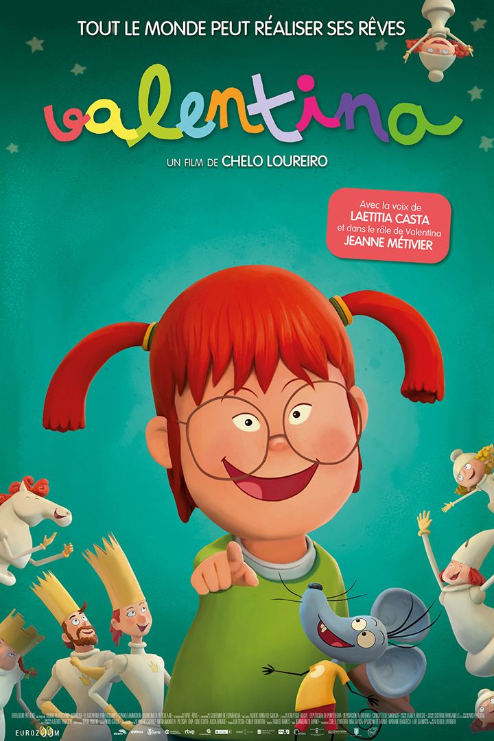 Affiche du film d'animation Valentina.