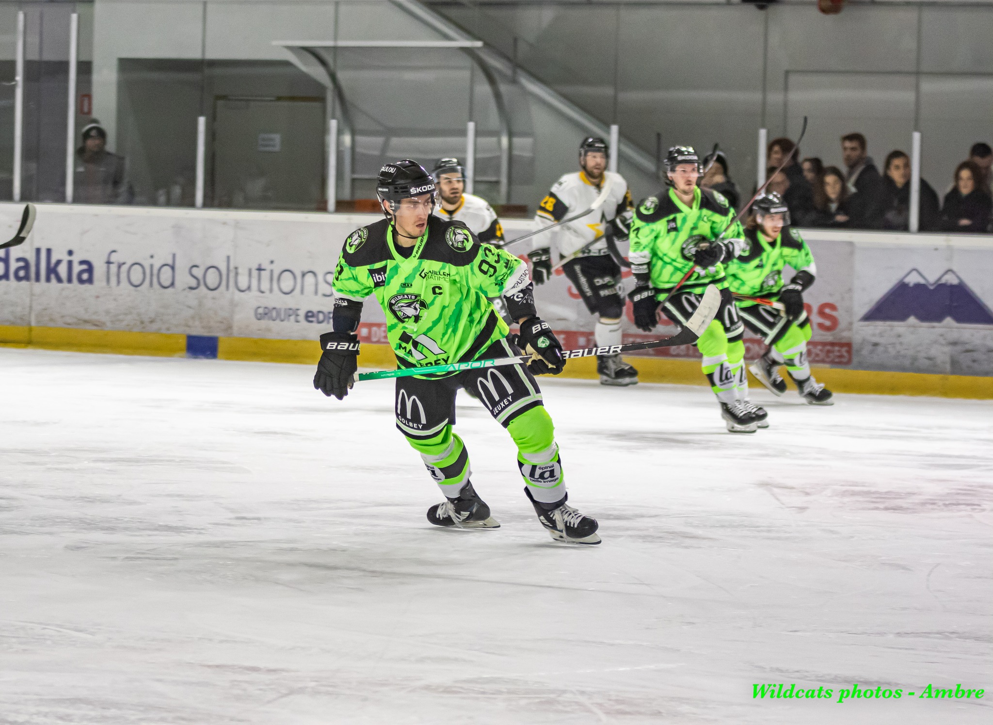 Après avoir éliminé Strasbourg au premier tour (3-1), Martin Charpentier et les Wildcats d'Épinal veulent faire tomber Dunkerque.