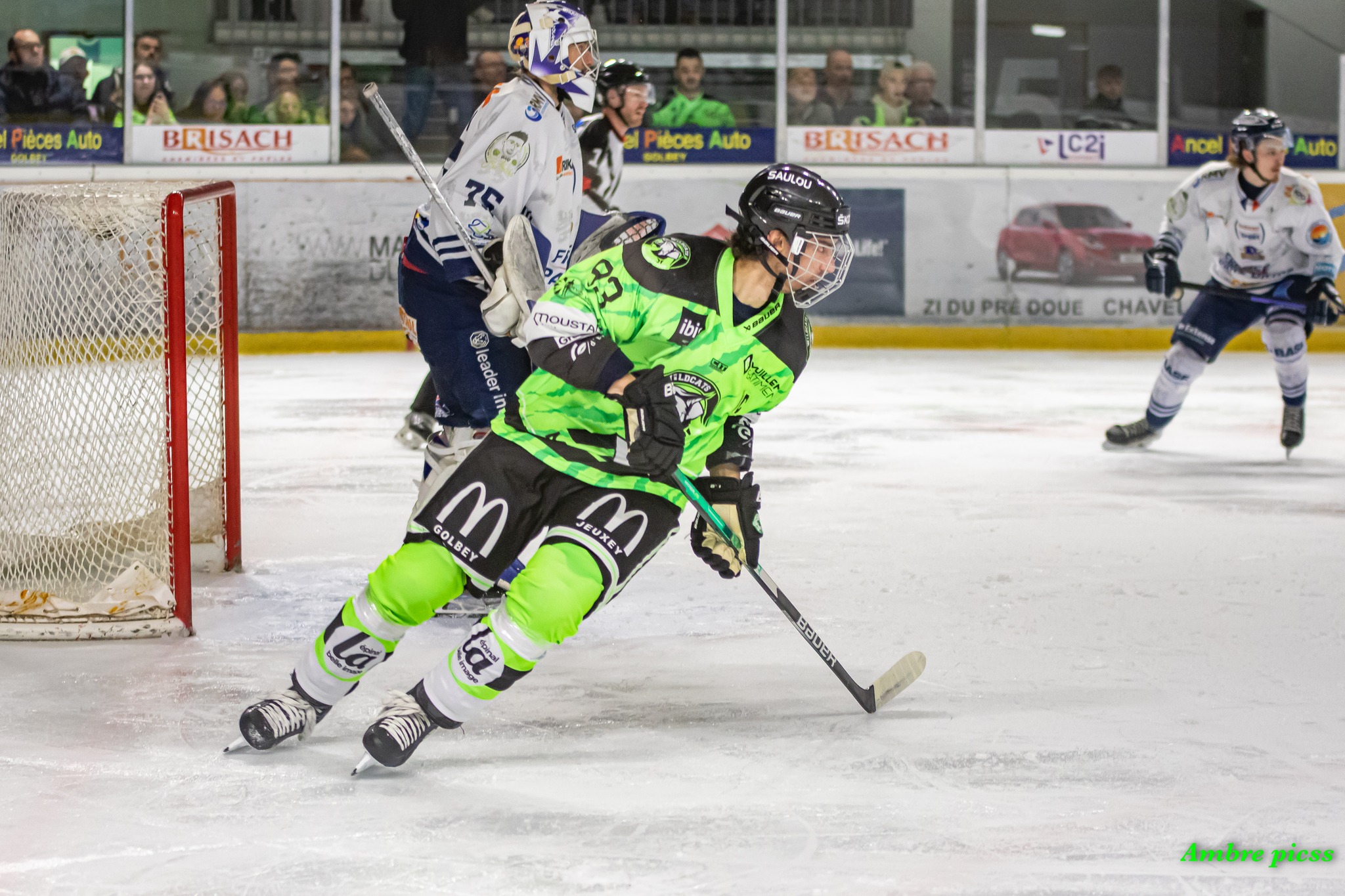 Le capitaine Martin Charpentier et les Wildcats d'Épinal veulent faire tomber Dunkerque, en demi-finales des playoffs.