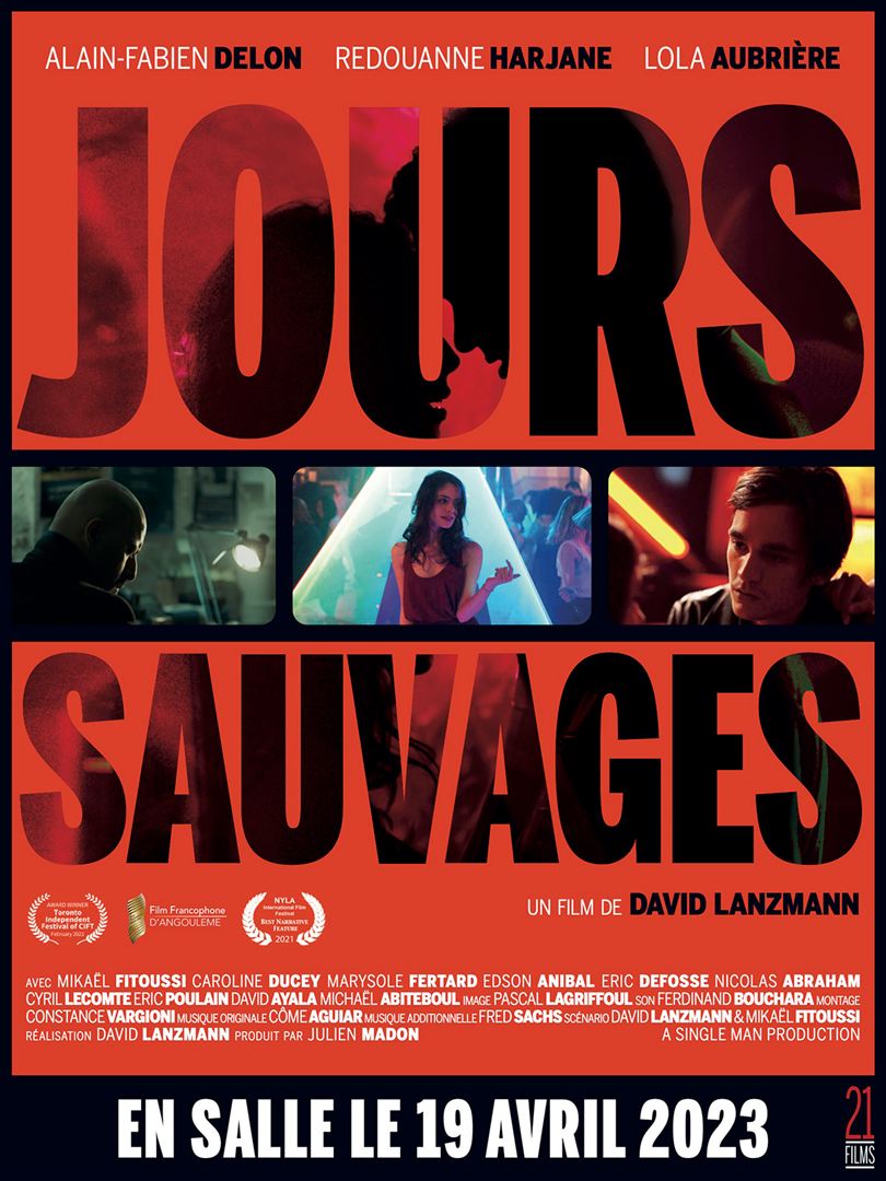 Affiche du film Jours sauvages.