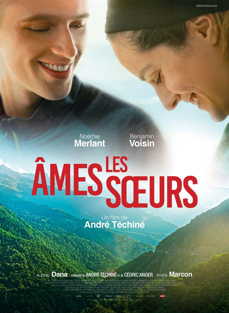 Affiche du film Les âmes soeurs.