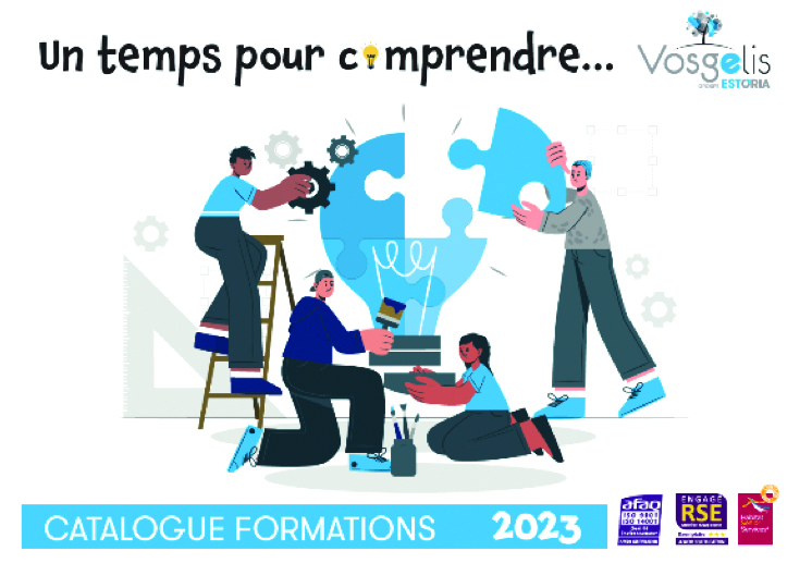 Catalogue de formation « Temps pour comprendre » de Vosgelis.