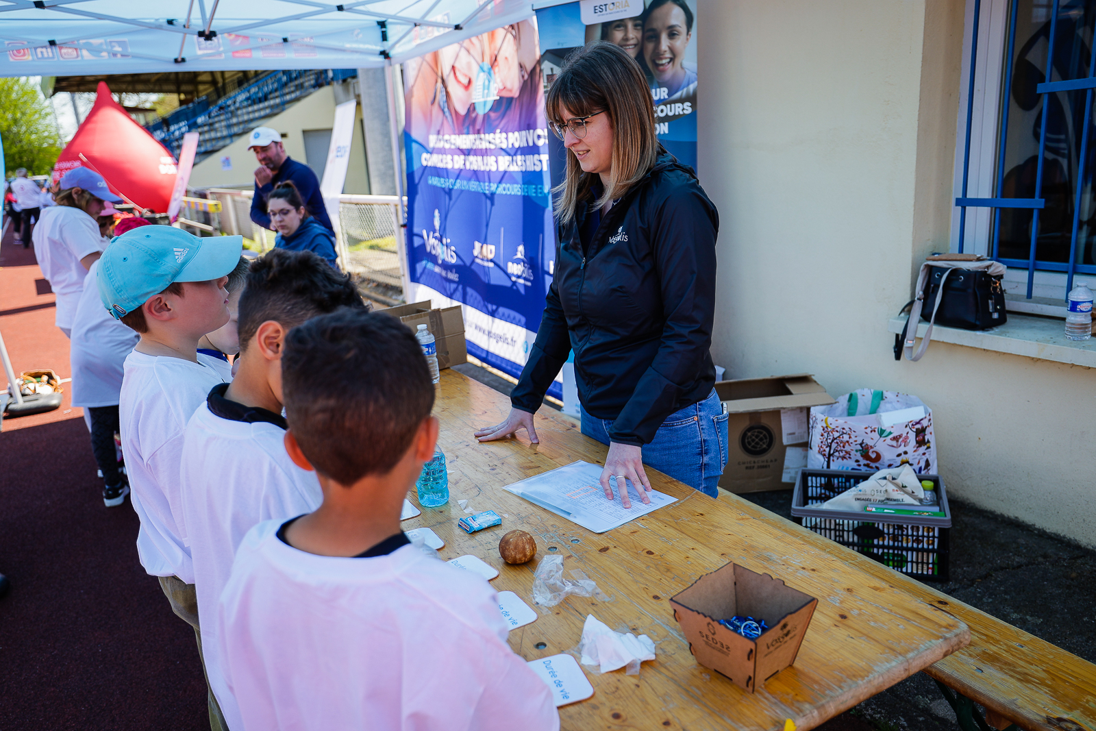 Journée l'École des Champions à Thaon-les-Vosges.