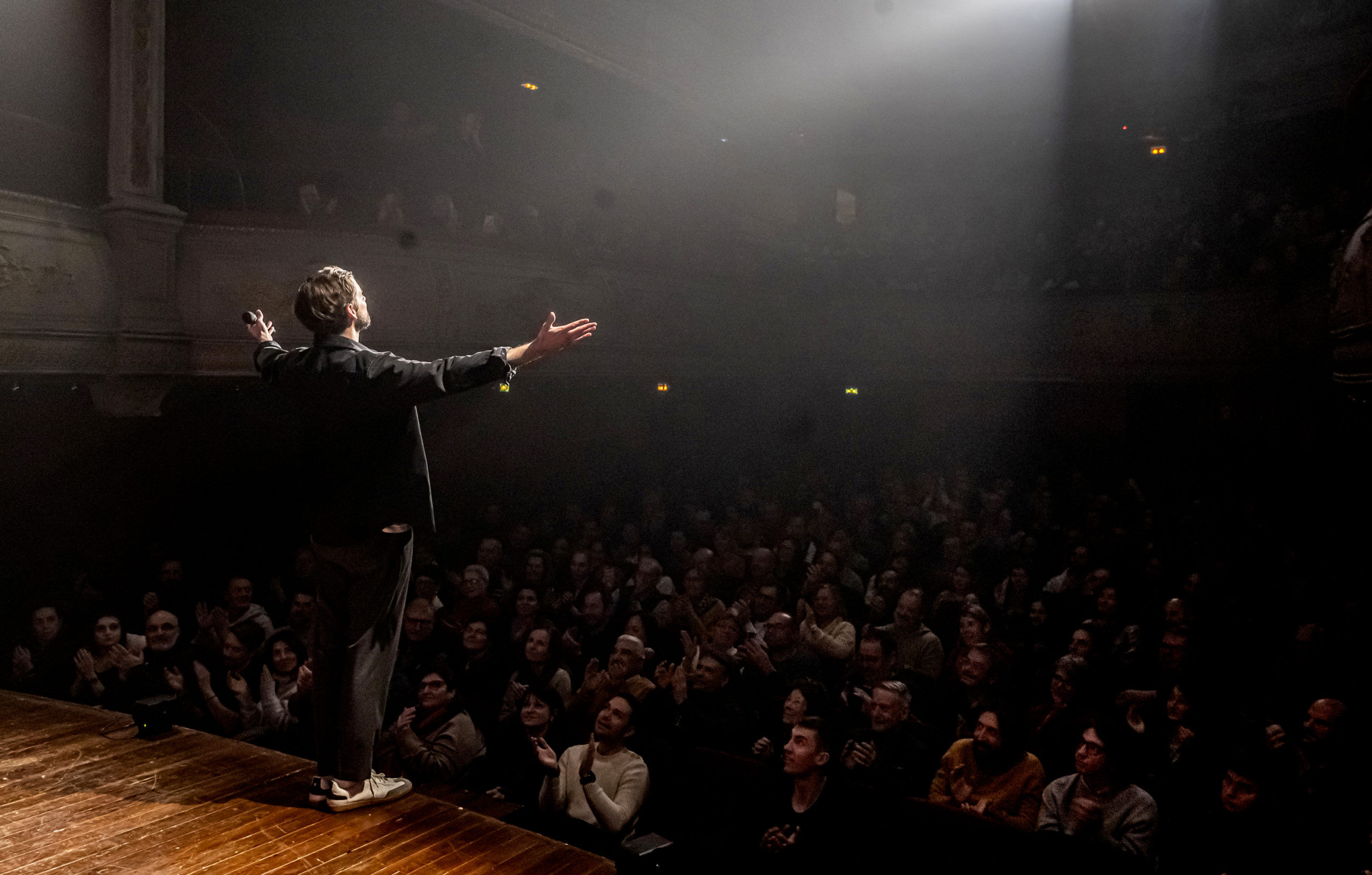 Marc-Antoine Le Bret et son spectacle Solo.