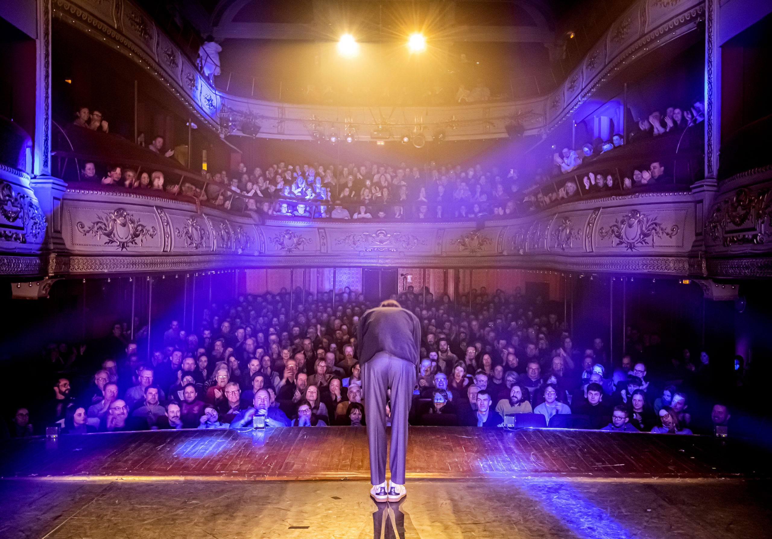 Marc-Antoine Le Bret et son spectacle Solo.