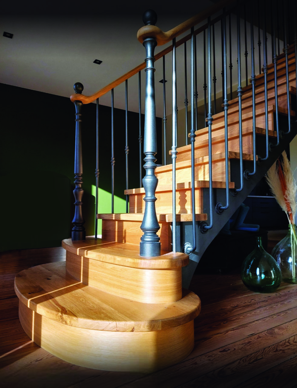 Escalier Mougin ancien.