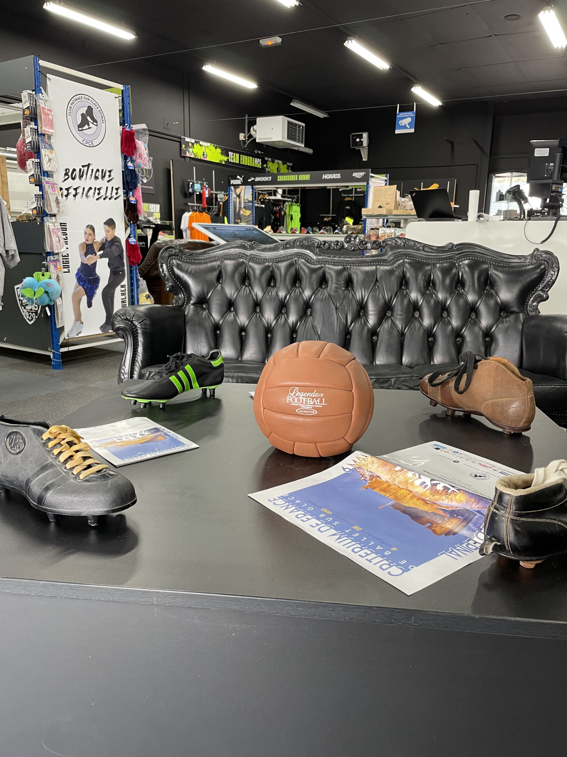 L'intérieur du nouveau magasin Lulusport et Endurance Shop sont désormais installés à Chavelot.