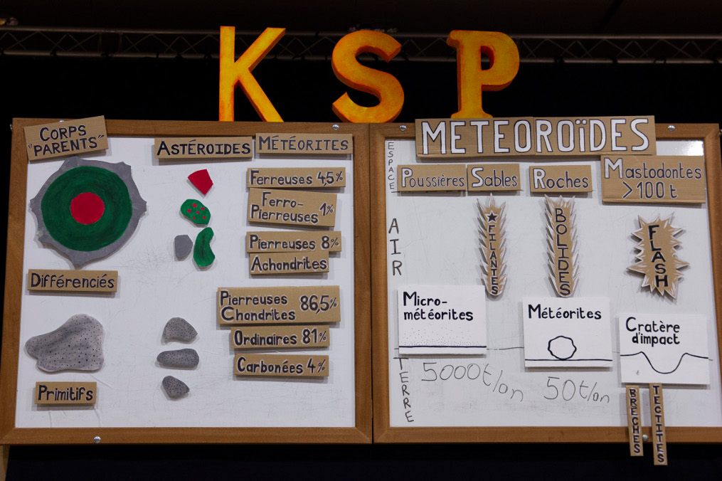 Spectacle sur les Mystères des météorites, par la Cie Collap’s Art.